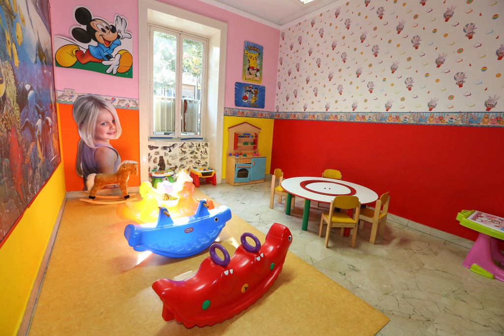 Asilo La Nuvoletta Scuola materna Messina spazio feste compleanno aula giochi